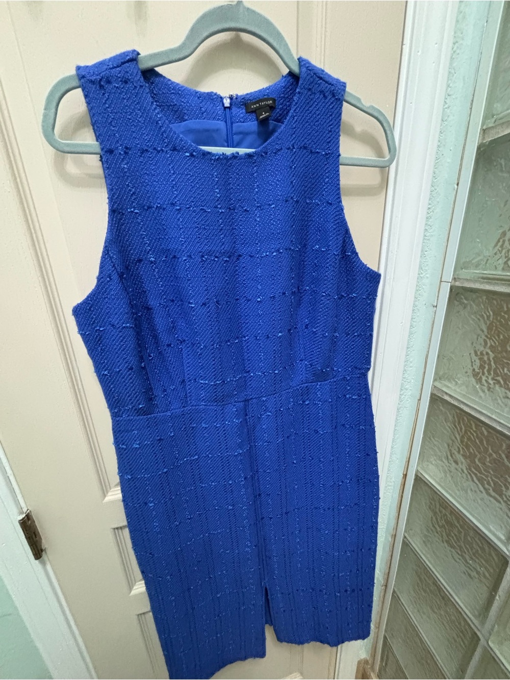 Ann Taylor Tweed (textured) Sheath Dress Size 8